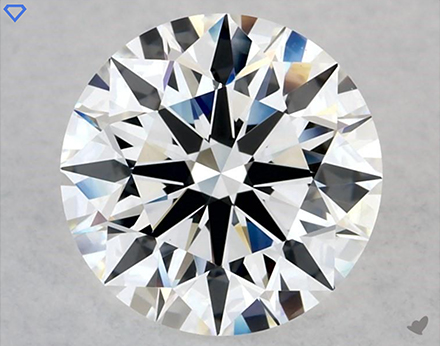 1.42 carat D VS1 lab grown diamond