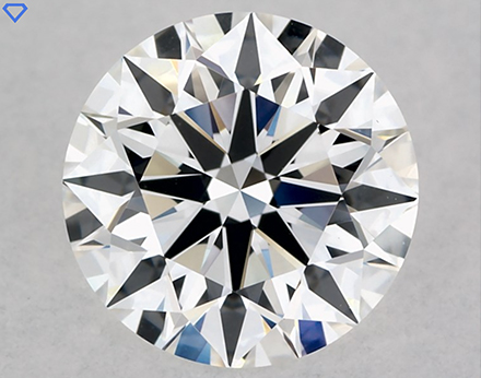 1.15 carat D VS1 lab grown diamond