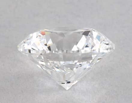 D color diamond side view