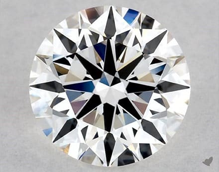 recommended diamonds 1.71 CARAT F-VVS1 EXCELLENT CUT ROUND DIAMOND