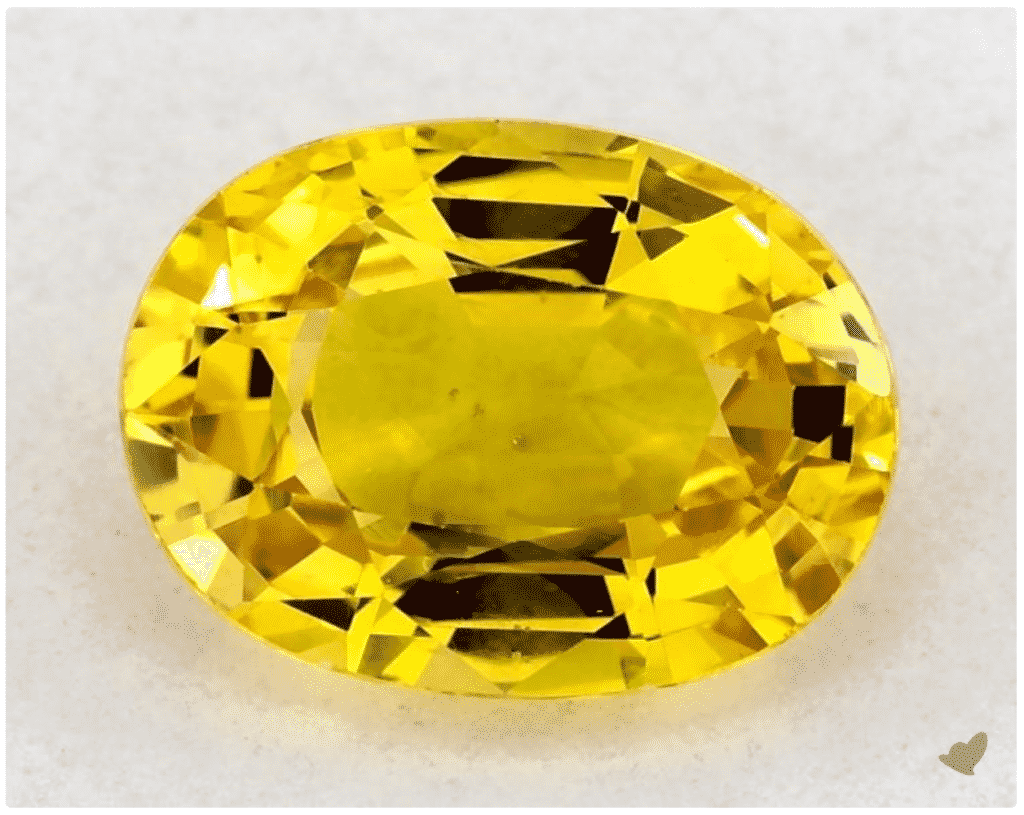 yellow gemstone sapphire