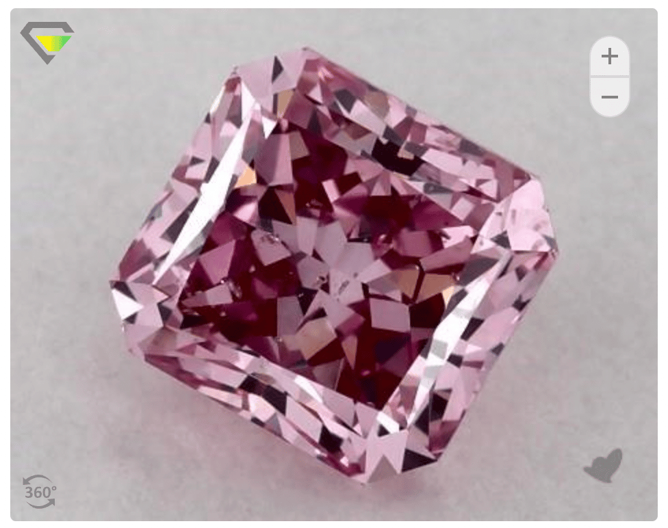 Fancy pink diamond