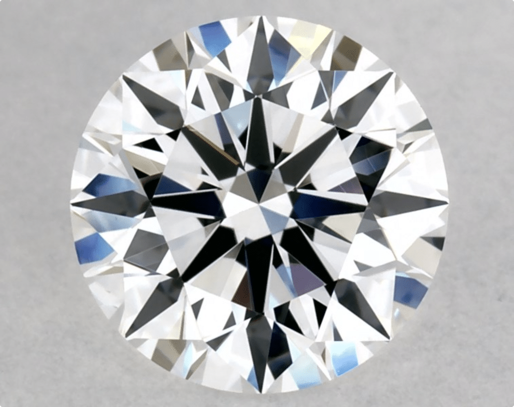 1.00 carat D VS1 resale value natural diamond comparison