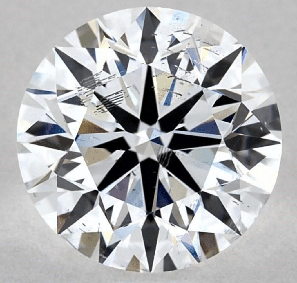 SI2 lab-grown diamond clarity grade