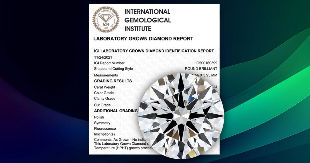 igi vs gia lab diamond certificate