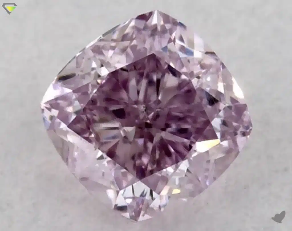 purple diamond gemstone