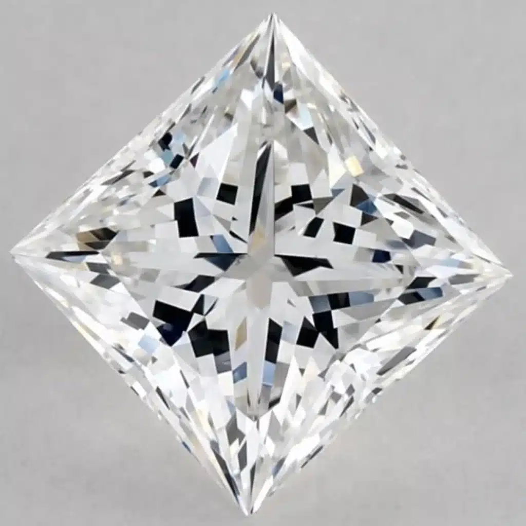 1.25 carat f vs1 princess cut diamond