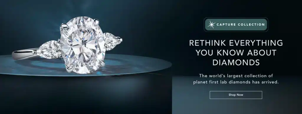 brilliant earth capture collection of ethical diamonds
