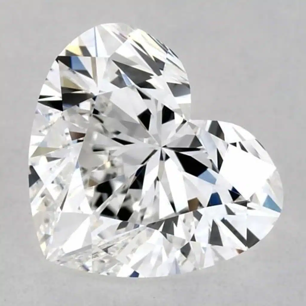 test yourself is that a lab or natural heart shaped diamond