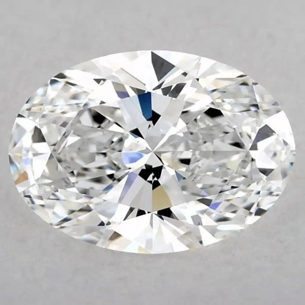 test yourself is that a natural or a lab oval diamond