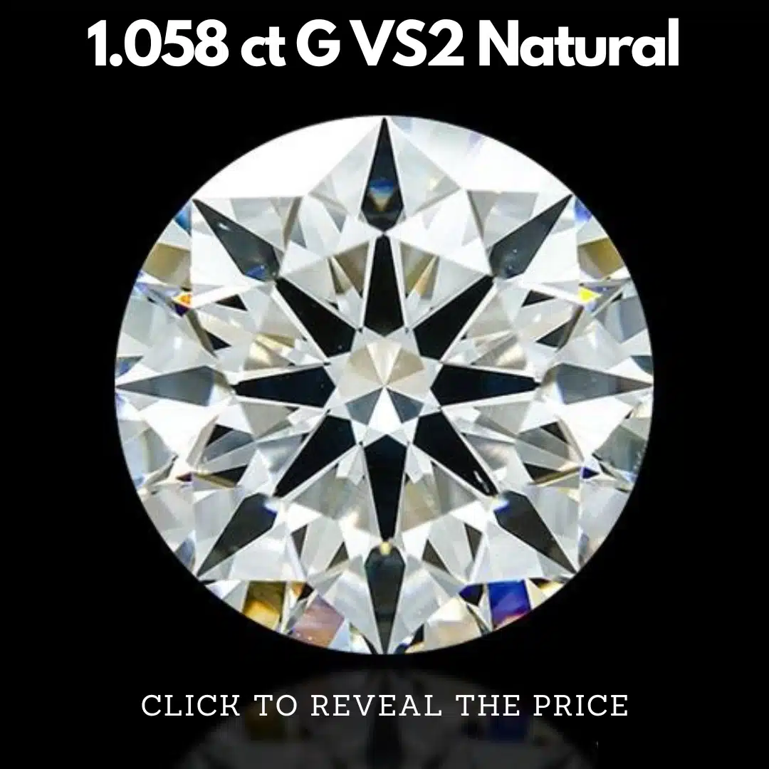 1 carat G VS2 natural diamond