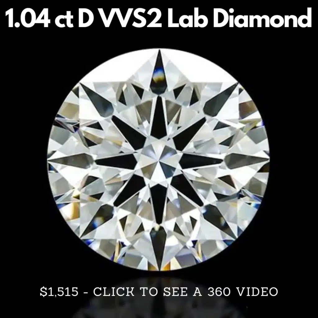 D color lab grown diamond