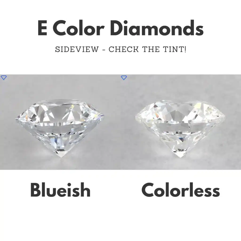 E color lab grown diamonds