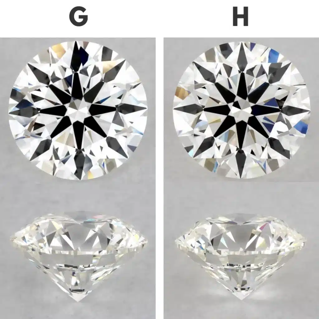 g vs h color diamond