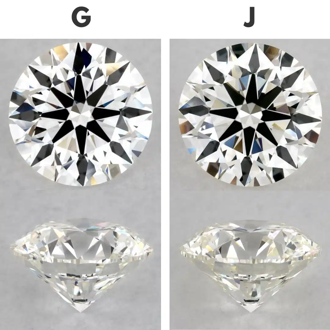 g vs j color diamond